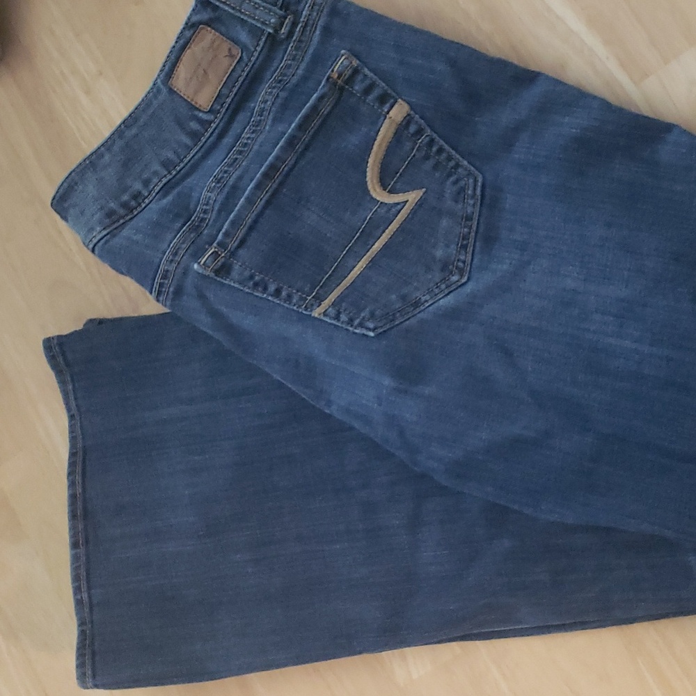 American Eagle Artist blue jeans super stretch size 8